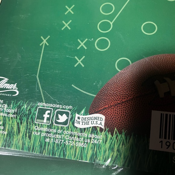 NEW Inflatable game day football hat tailgating display fan costume blow up new - Picture 8 of 12